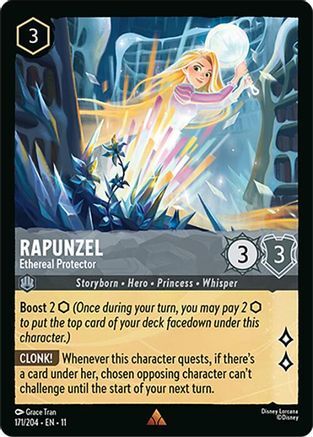 171/204·EN·11 Rapunzel - Ethereal Protector (Rare)