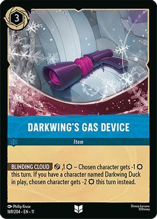 169/204·EN·11 Darkwing's Gas Device (Uncommon)
