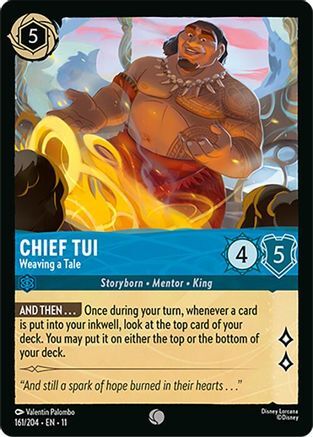 161/204·EN·11 Chief Tui - Weaving a Tale (Common)