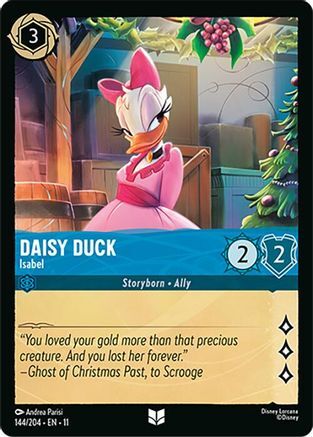 144/204·EN·11 Daisy Duck - Isabel (Uncommon)