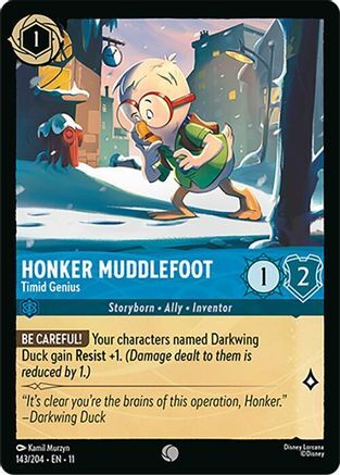 143/204·EN·11 Honker Muddlefoot - Timid Genius (Common)