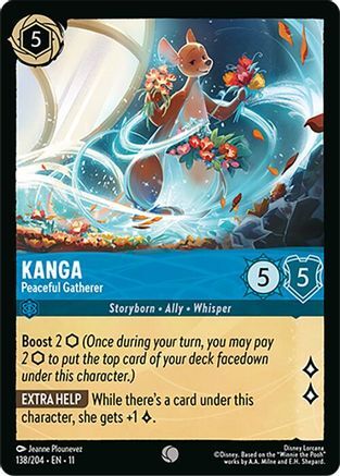138/204·EN·11 Kanga - Peaceful Gatherer (Common)