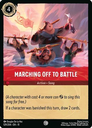 129/204·EN·11 Marching Off to Battle (Common)
