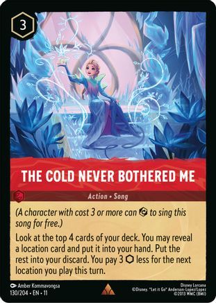 130/204·EN·11 The Cold Never Bothered Me (Rare)