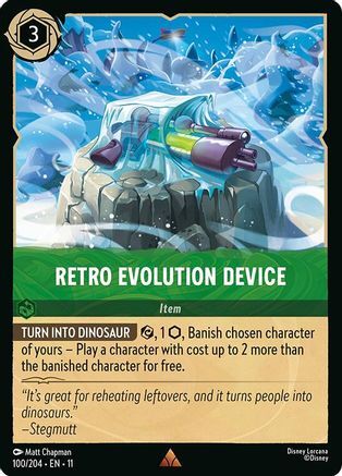 100/204·EN·11 Retro Evolution Device (Rare)