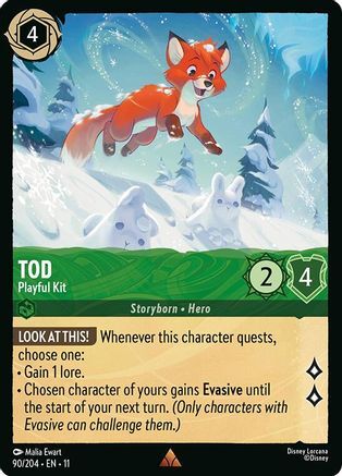90/204·EN·11 Tod - Playful Kit (Rare)