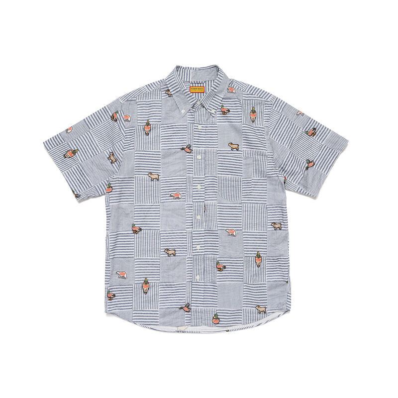 【HUMAN MADE】0627發售PATCHWORK PRINTED S/S SHIRT