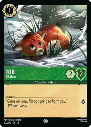 87/204·EN·11 Tod - All Alone (Common)
