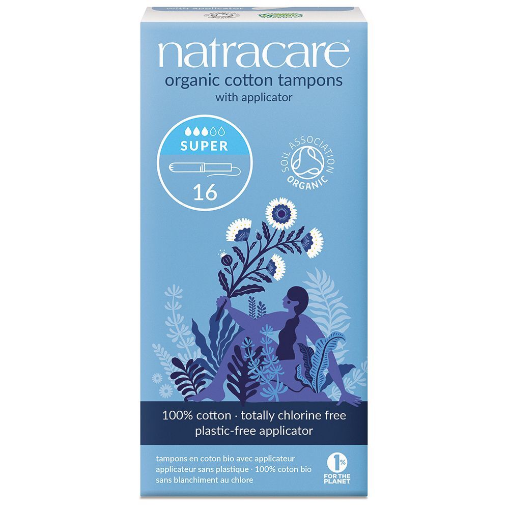 Natracare 有機棉條 (特強型) x 16（BC187）