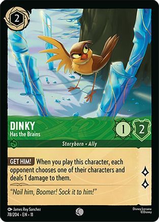 78/204·EN·11 Dinky - Has the Brains (Common)