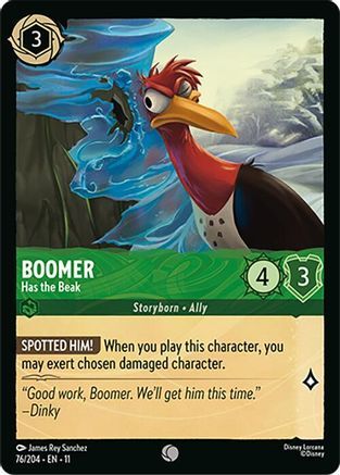 76/204·EN·11 Boomer - Has the Beak (Common)