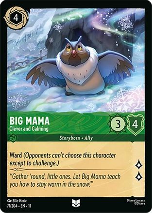 71/204·EN·11 Big Mama - Clever and Calming (Uncommon)