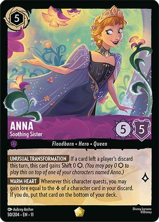 50/204·EN·11 Anna - Soothing Sister (Legendary)