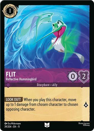 39/204·EN·11 Flit - Reflective Hummingbird (Uncommon)
