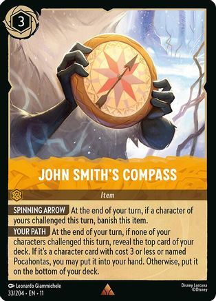 33/204·EN·11 John Smith's Compass (Rare)