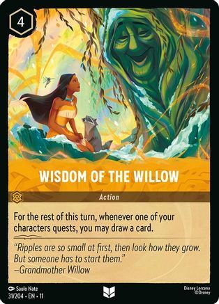 31/204·EN·11 Wisdom of the Willow (Uncommon)