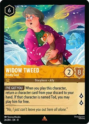 26/204·EN·11 Widow Tweed - Kindly Soul (Rare)