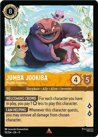 19/204·EN·11 Jumba Jookiba - Prolific Inventor (Rare)