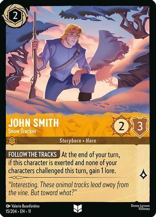 15/204·EN·11 John Smith - Snow Tracker (Uncommon)