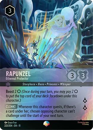 222/204·EN·11 Rapunzel - Ethereal Protector (Epic)