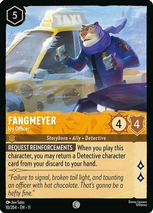 10/204·EN·11 Fangmeyer - Icy Officer (Common)