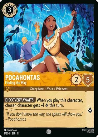 8/204·EN·11 Pocahontas - Finding the Way (Common)