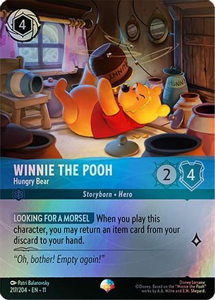 217/204·EN·11 Winnie the Pooh - Hungry Bear (Epic)
