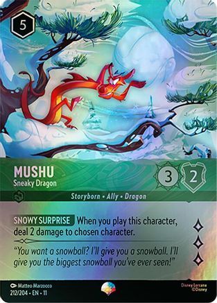 212/204·EN·11 Mushu - Sneaky Dragon (Epic)