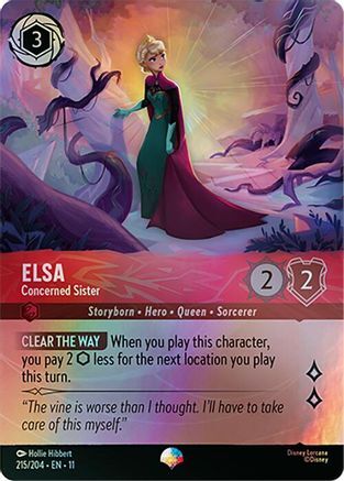 215/204·EN·11 Elsa - Concerned Sister (Epic)