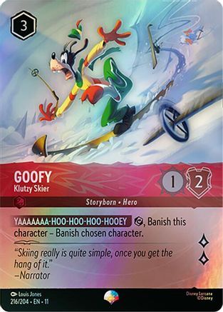 216/204·EN·11 Goofy - Klutzy Skier (Epic)