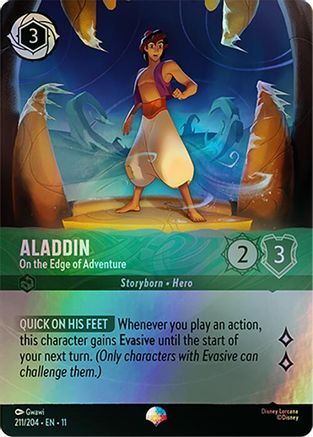 211/204·EN·11 Aladdin - On the Edge of Adventure (Epic)