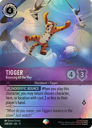 208/204·EN·11 Tigger - Bouncing All the Way (Epic)
