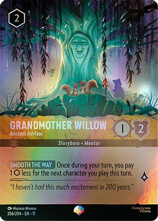 206/204·EN·11 Grandmother Willow - Ancient Advisor (Epic)