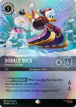 220/204·EN·11 Donald Duck - Along for the Ride (Epic)