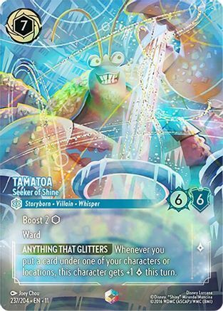 237/204·EN·11 Tamatoa - Seeker of Shine (Enchanted)