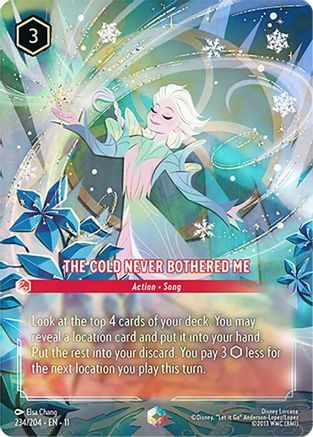 234/204·EN·11 The Cold Never Bothered Me (Enchanted)