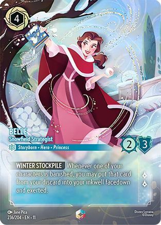 236/204·EN·11 Belle - Snowfield Strategist (Enchanted)