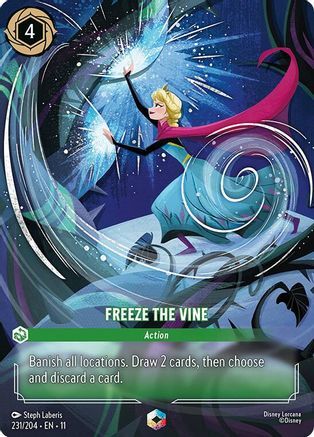 231/204·EN·11 Freeze the Vine (Enchanted)