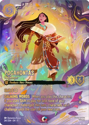 241/204·EN·11 Pocahontas - Peacekeeper (Iconic)
