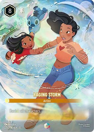 225/204·EN·11 Raging Storm (Enchanted)
