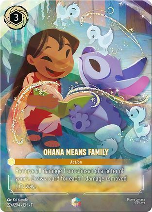 224/204·EN·11 Ohana Means Family (Enchanted)