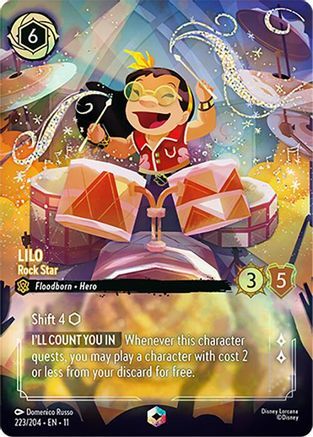 223/204·EN·11 Lilo - Rock Star (Enchanted)