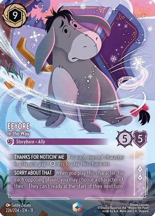 226/204·EN·11 Eeyore - In the Way (Enchanted)