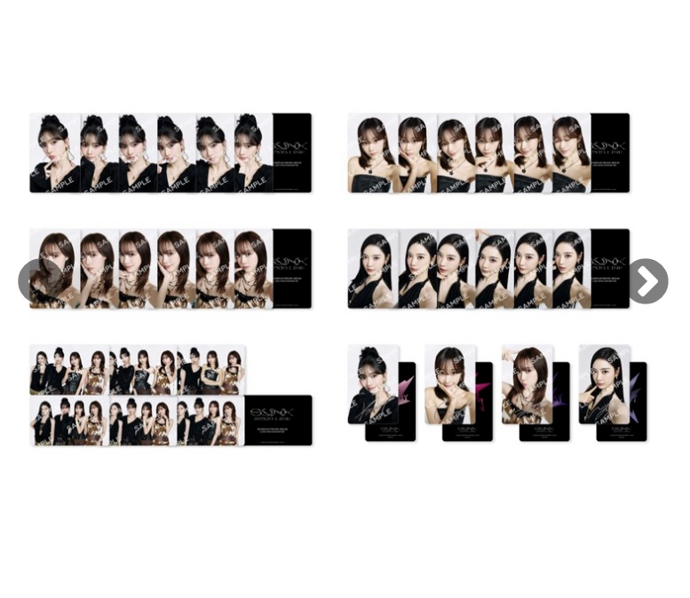 Aespa SYNK aexis line special edition random photo card