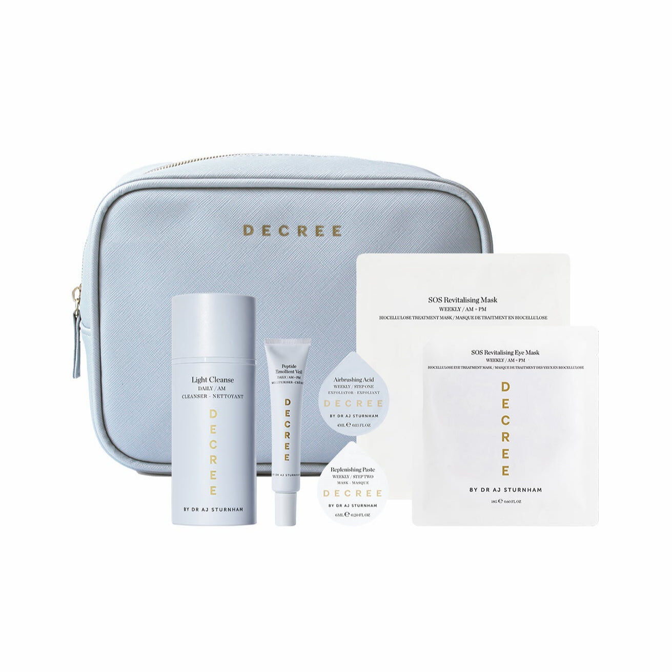 Decree The Skin Prep Kit 護膚品 胜肽複合物 提亮膚色 保濕修護 面部肌膚