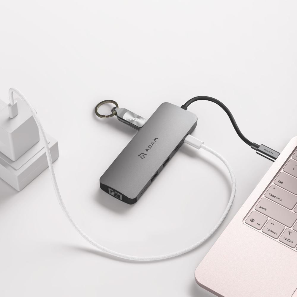 Hub SE10 USB-C 10-in-1 Multi-Function Hub + GaN  Hub 65W GaN Charger with HDMI Display