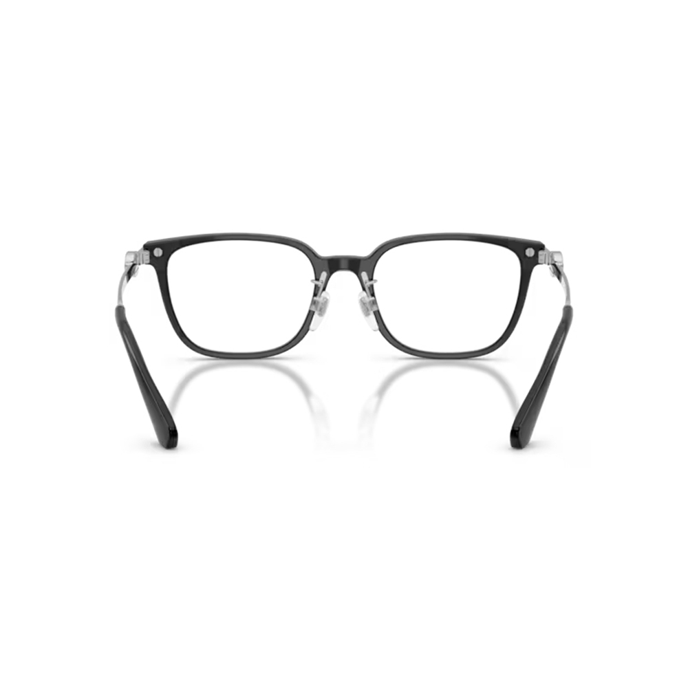 【BURBERRY】BE2459D 4112-53mm 方框光學眼鏡(黑銀)♦