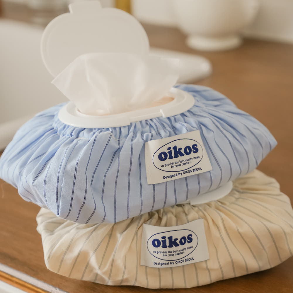 韓國 OIKOS | 韓國製🇰🇷Wet Tissue Case 濕紙巾布藝收納套｜5色
