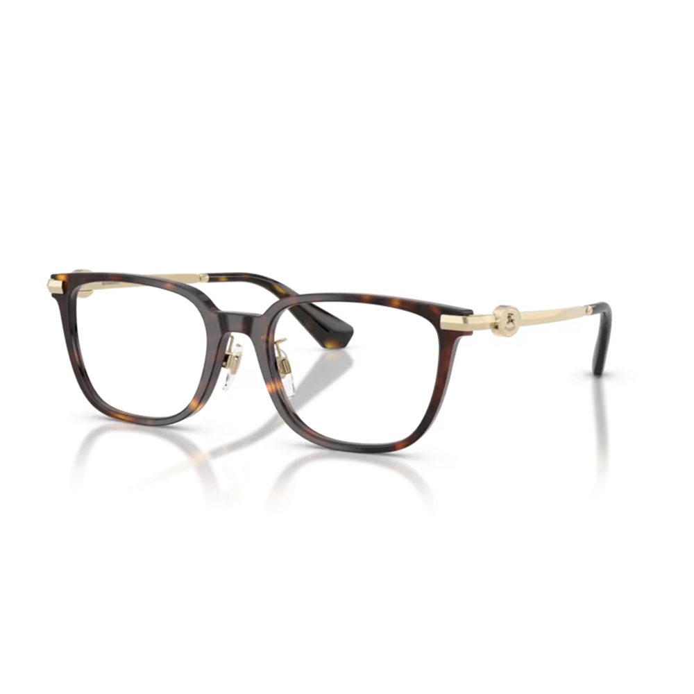 【BURBERRY】BE2459D 3002-53mm 方框光學眼鏡(琥珀)♦
