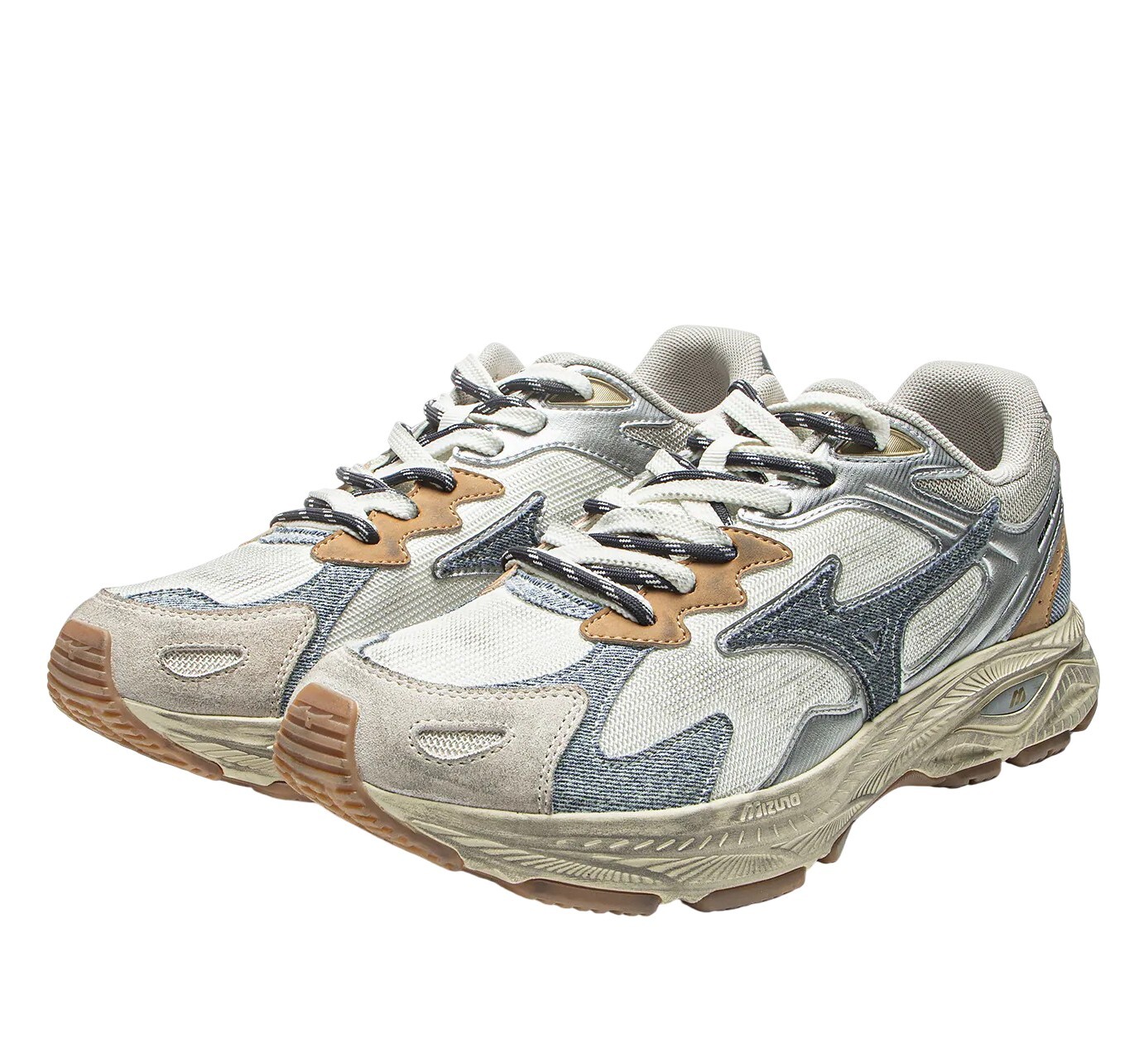 [預購] Mizuno Racer S Denim White Blue │ D1GH253501
